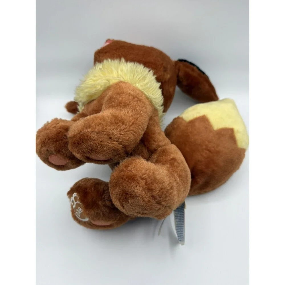 RARE Build a Bear Pokemon Eevee Plush Original 2016 Release w RED EYES